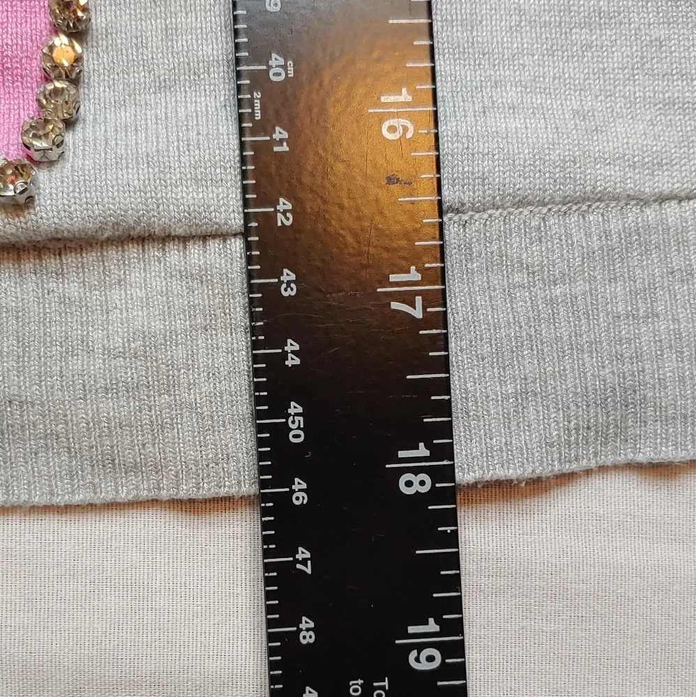 Magaschoni Pink Heart Surrounded by Substantial Size Rhinestones Medium - Picture 7 of 13